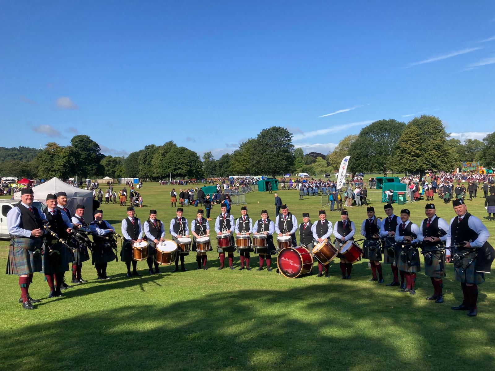 Stockbridge Pipe Band - Perth - Aug 2025
